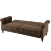 Canapé 3 places convertible COLETTA Tissu vintage