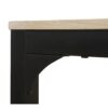 Set table et chaise OPAL imitation chêne