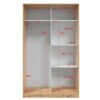 Armoire 2 portes TOP imitation chêne