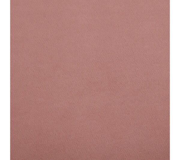 Banquette 3 places convertible LILY en velour rose