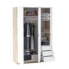 telechargement_6_772e35b2-0b2e-4196-9953-f821f619d978 Armoire ZOA 3 tiroirs et 3 portes Blanc et chêne