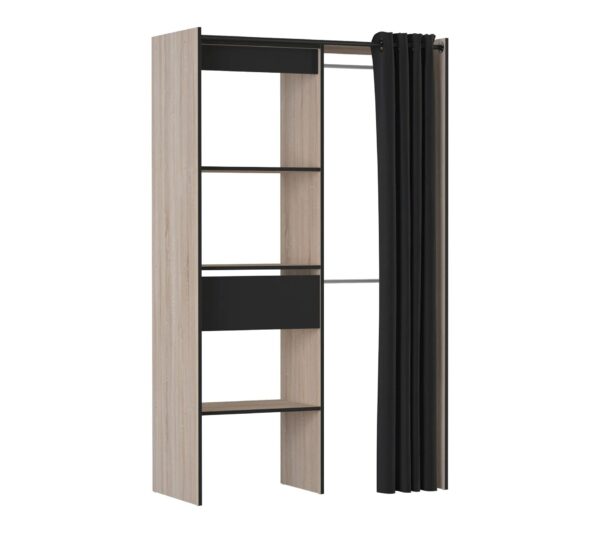 telechargement_7_456effa8-6eee-474c-91e3-870eeb53f935 Armoire dressing extensible MOKA imitation Chêne brossé et noir