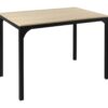 Set table et chaise OPAL imitation chêne