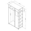 telechargement_7_7c38f059-9b39-4245-a3fc-1355237f05b1 Meuble Dressing Penderie Blanc 8 Niches Miroir Roulettes L 100 H 174 P 45 Cm