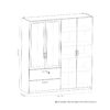telechargement_8728e0dc-2dd7-4309-84ac-3e6db97d3442 Armoire 4 portes 2 tiroirs L.179 cm READY imitation chêne kronberg et ardoise