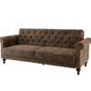 Canapé 3 places convertible COLETTA Tissu vintage