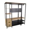 Dressing d'angle modulable MALLORY style industriel