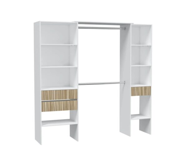 telechargement_d7191500-83b8-4efe-88f5-b59c68cd09ba Aménagement De Dressing 3 Tiroirs Blanc/bois Clair - Yana - L 190 X L 40 X H 187 Cm