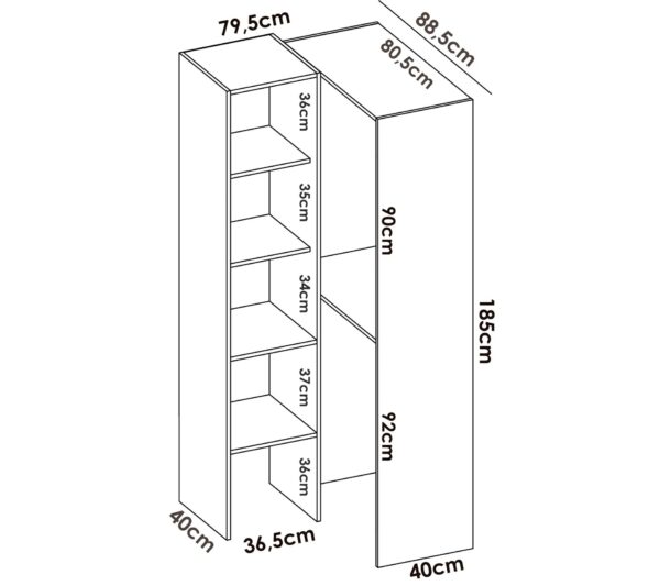 telechargement_fd69b65c-0e49-42e3-a24f-fdcc08fa8e12 Armoire Dressing D'angle En Panneaux De Particules Mélaminés Coloris Blanc