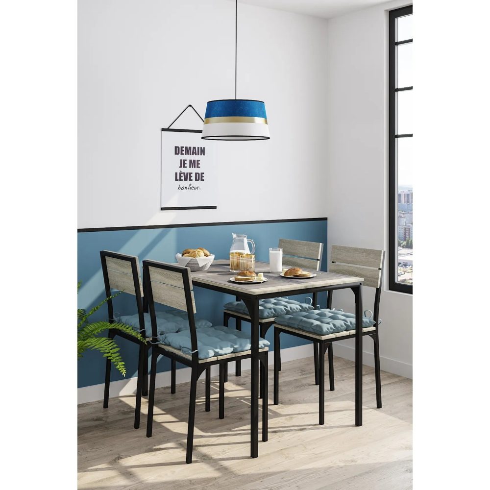 telechargement_4013db8d-e8ea-4b6f-8649-8be8c531f560 Ensemble table + 4 chaises EDISON Noir et Imitation chêne